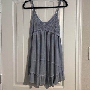 POL Light Blue Sundress Dress